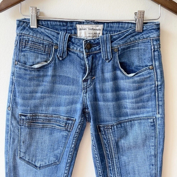 JIMMY TAVERNITI | PATCHWORK SKINNY WOMEN'S JEANS - Picture 3 of 15